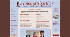 Desktop Screenshot of dancingtogether.com